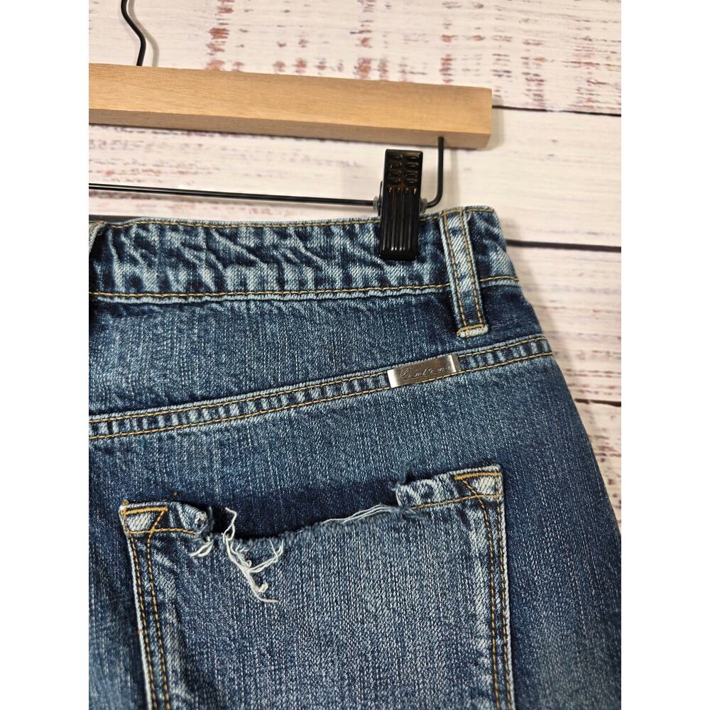 Kancan women's Denim Distressed Shorts size 7 - Picture 3 of 5
